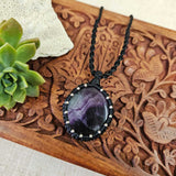 Fluorite Pendant Necklace