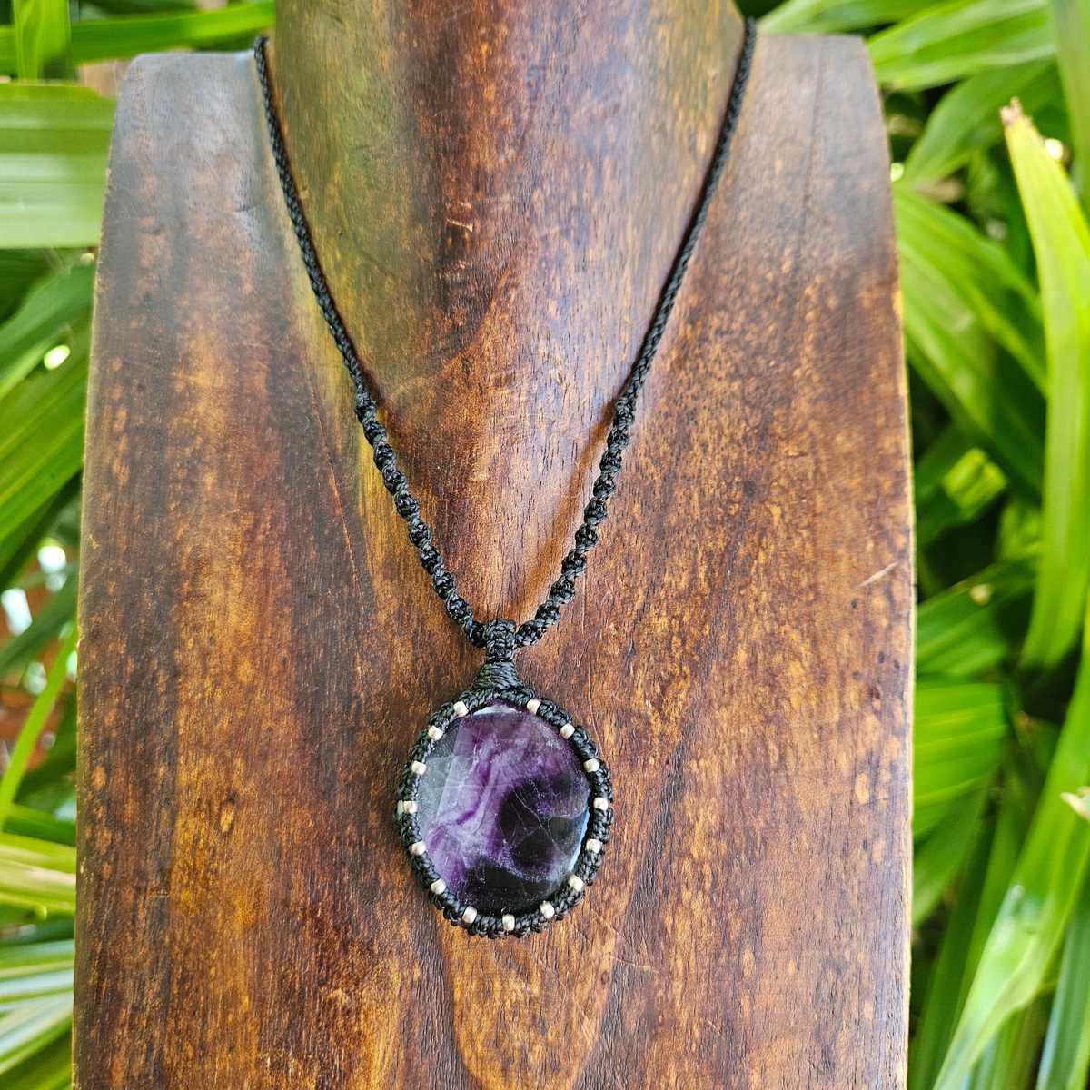 Fluorite Pendant Necklace