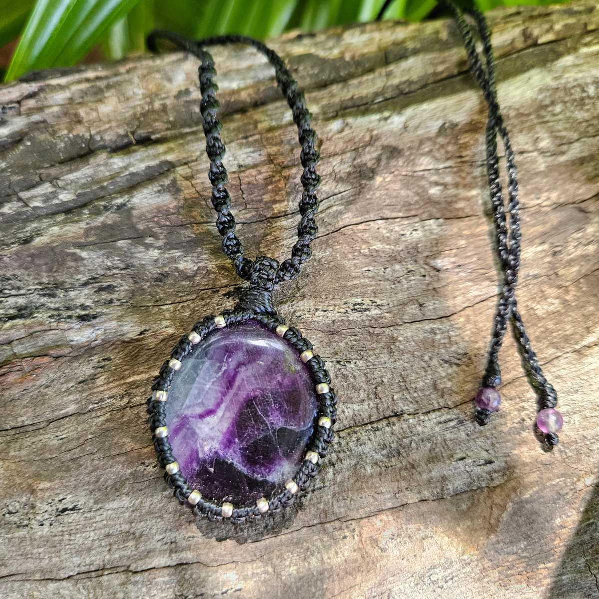 Fluorite Pendant Necklace