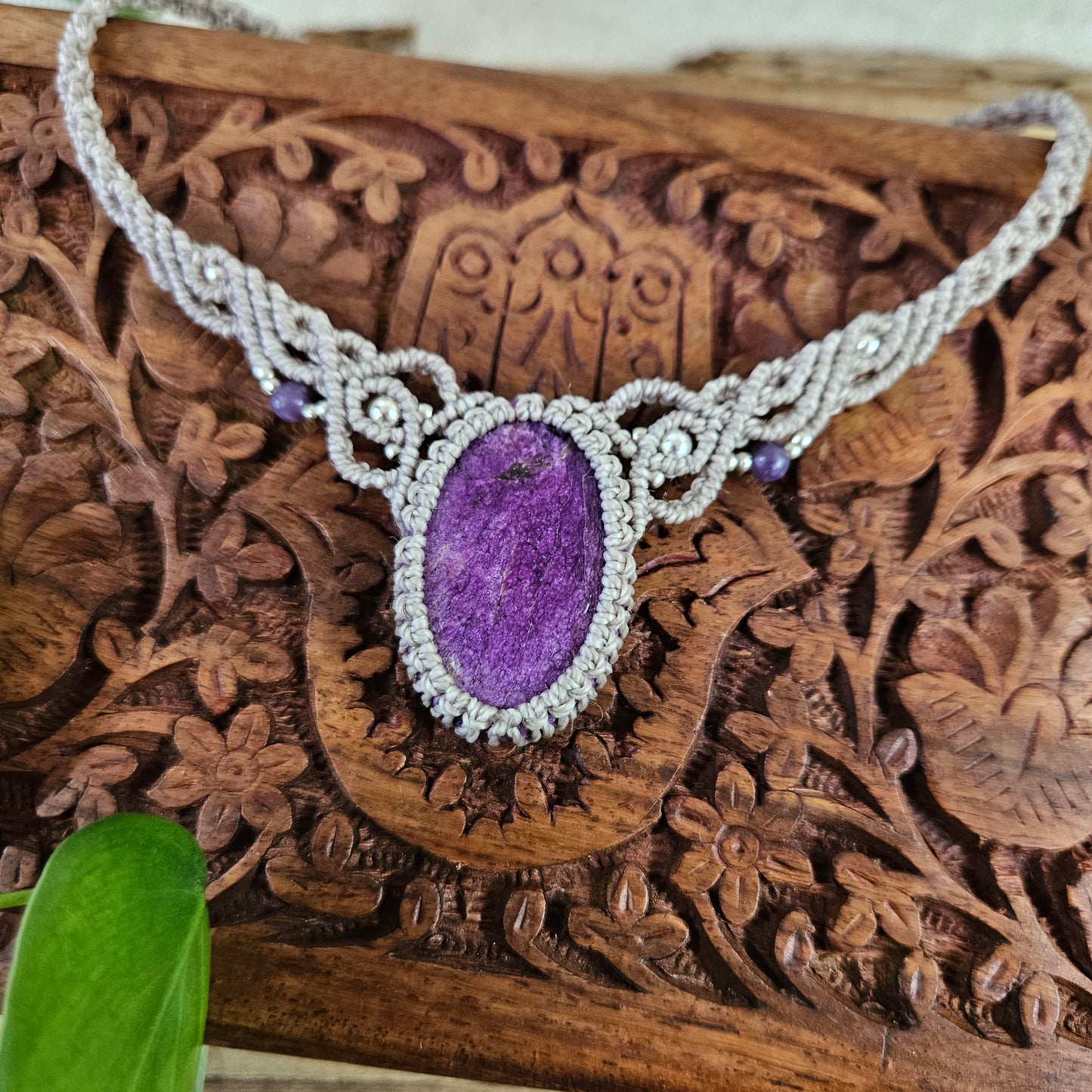 Stitchtite Woven Choker Necklace