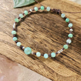 Dahlia Bracelet - Chrysoprase