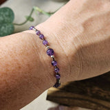 Dahlia Bracelet - Amethyst