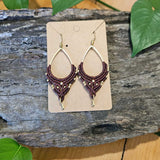 Ivy Macrame Earrings