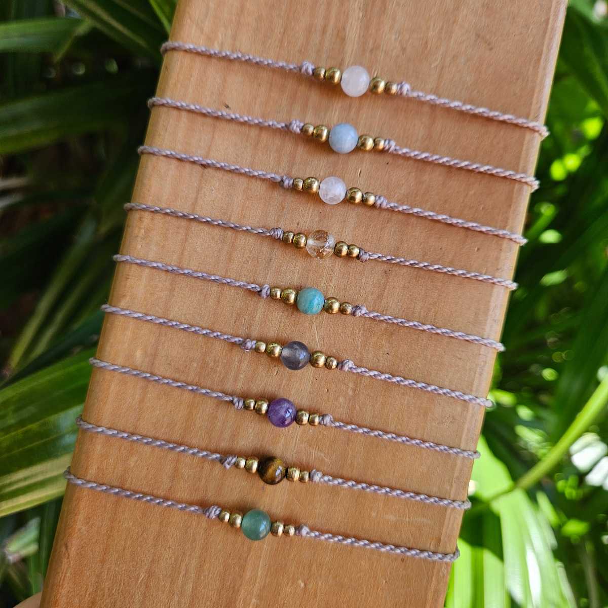 Willow Macrame Anklet