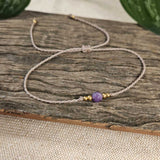 Willow Macrame Anklet