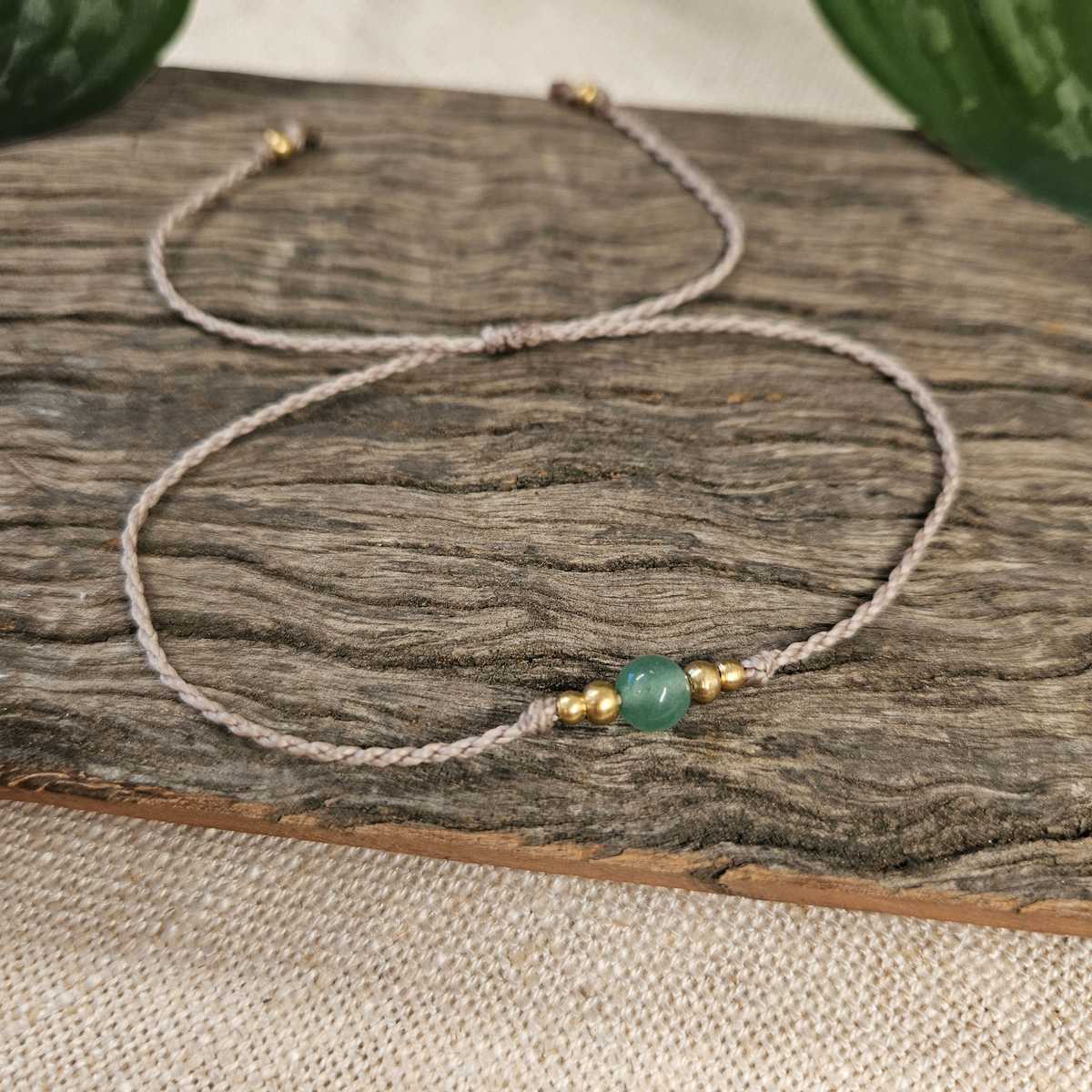 Willow Macrame Anklet