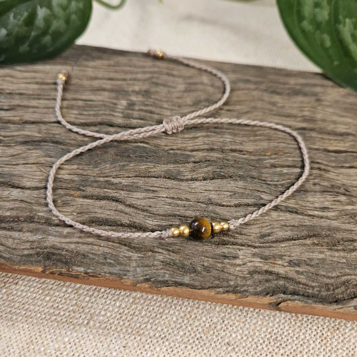 Willow Macrame Anklet