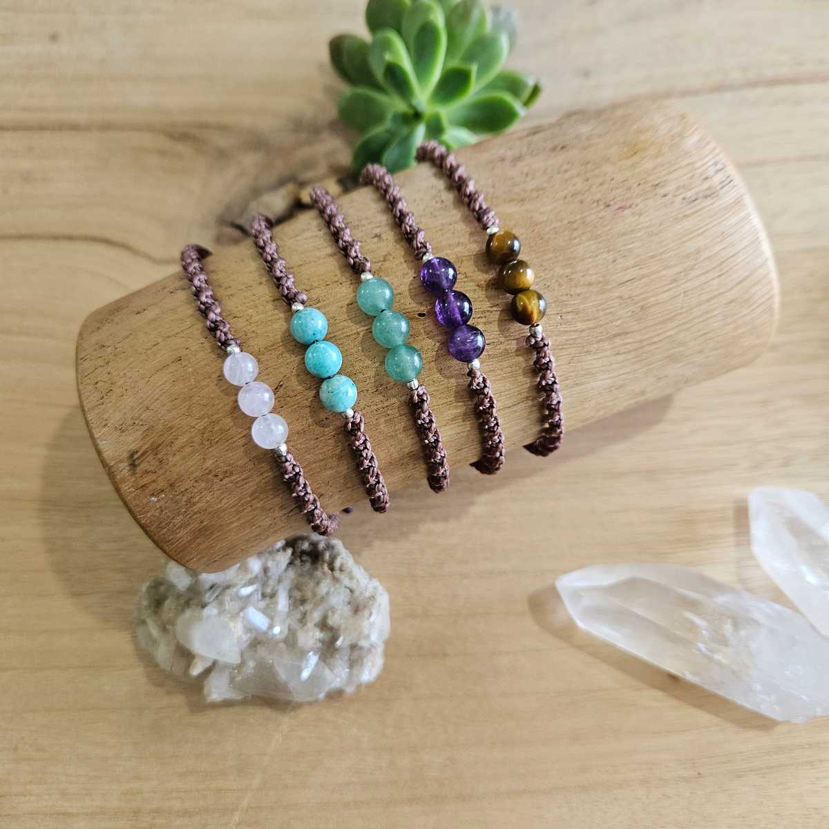 Spiral Macrame Bracelet