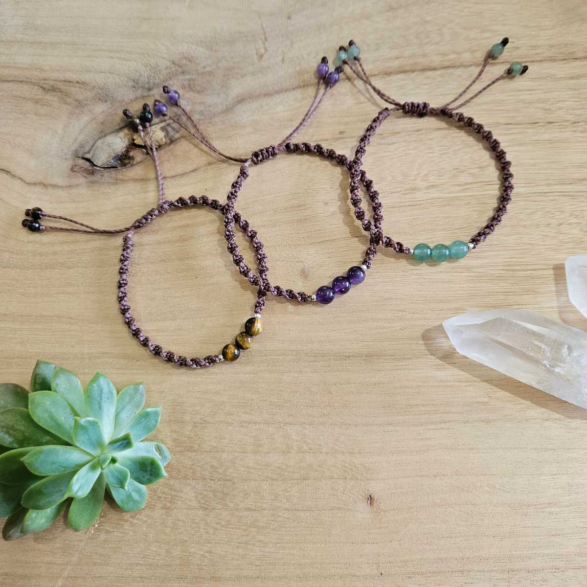 Spiral Macrame Bracelet