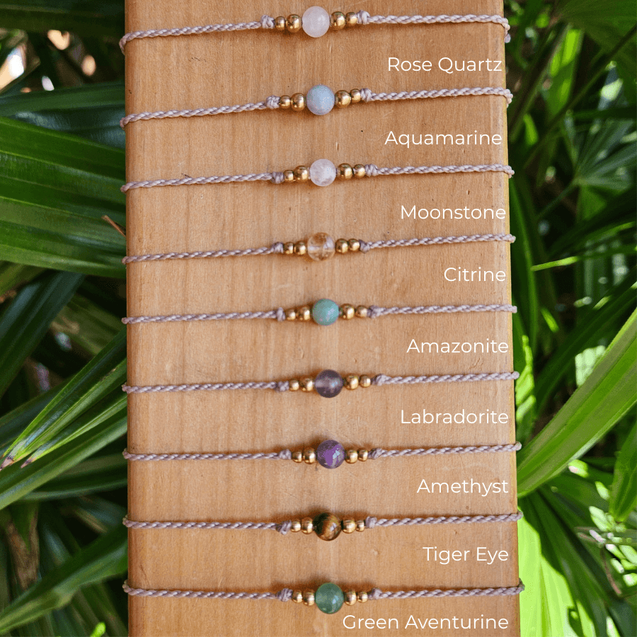 Willow Macrame Anklet