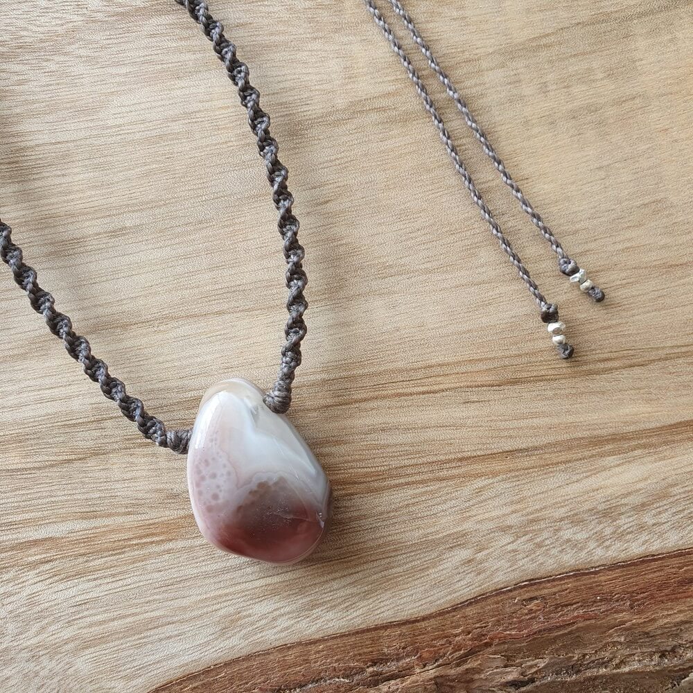 Botswana agate deals necklace