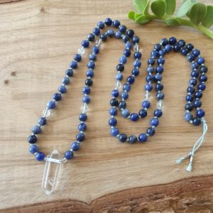 Emotional Balance & Clarity Mala Necklace