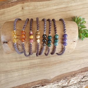 Spiral Macrame Bracelet